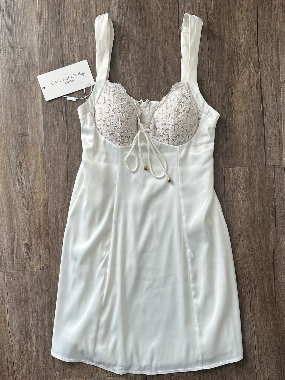 white dress